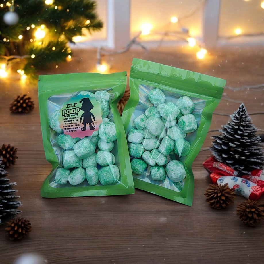 FREEZE DRIED CANDY Elf Treats, Peeps, Berry Moons and Sour Marshmallows