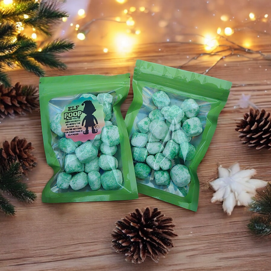 FREEZE DRIED CANDY Elf Treats, Peeps, Berry Moons and Sour Marshmallows