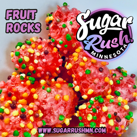 FREEZE DRIED CANDY, FRUITY ROCKS